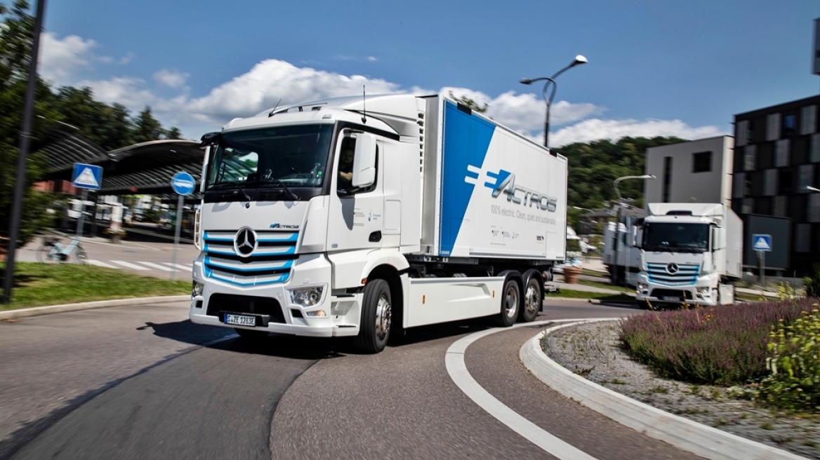 Τέλη Ιουνίου το ηλεκτρικό Mercedes eActros