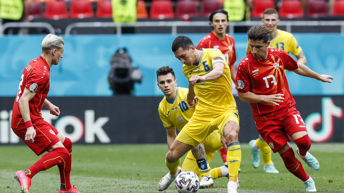 Euro 2020 (3ος όμιλος), Ουκρανία-Βόρεια Μακεδονία 2-1: Αχτύπητο δίδυμο και καρδιοχτύπια - Δείτε τα γκολ