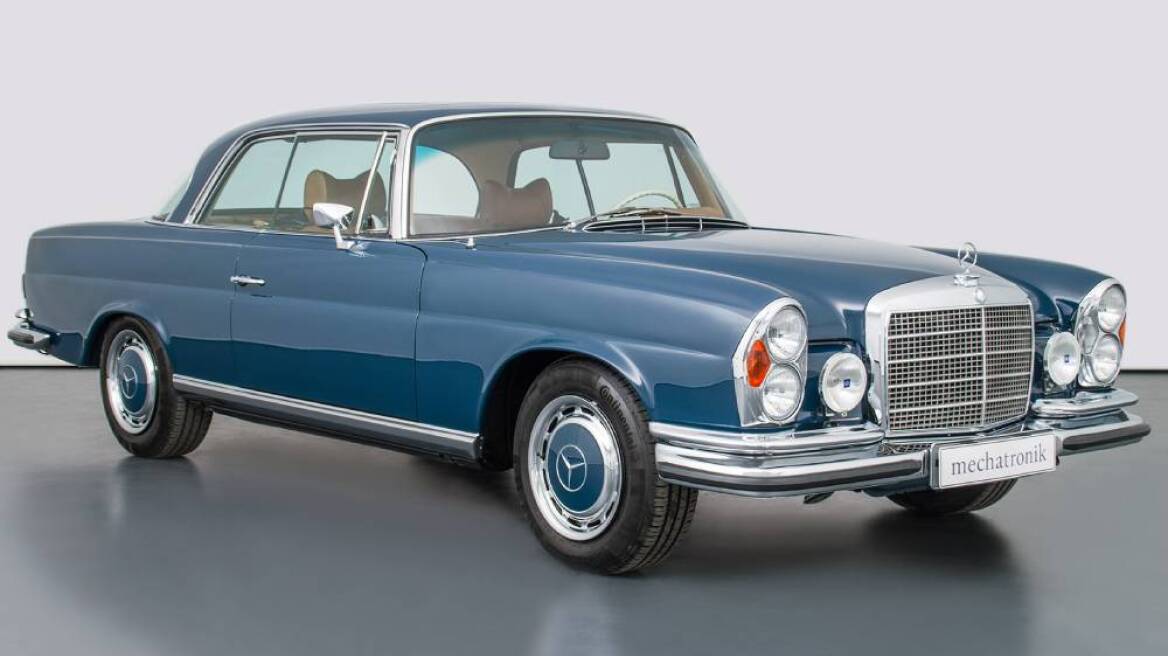 Προς πώληση μία πανέμορφη Mercedes-Benz W111 