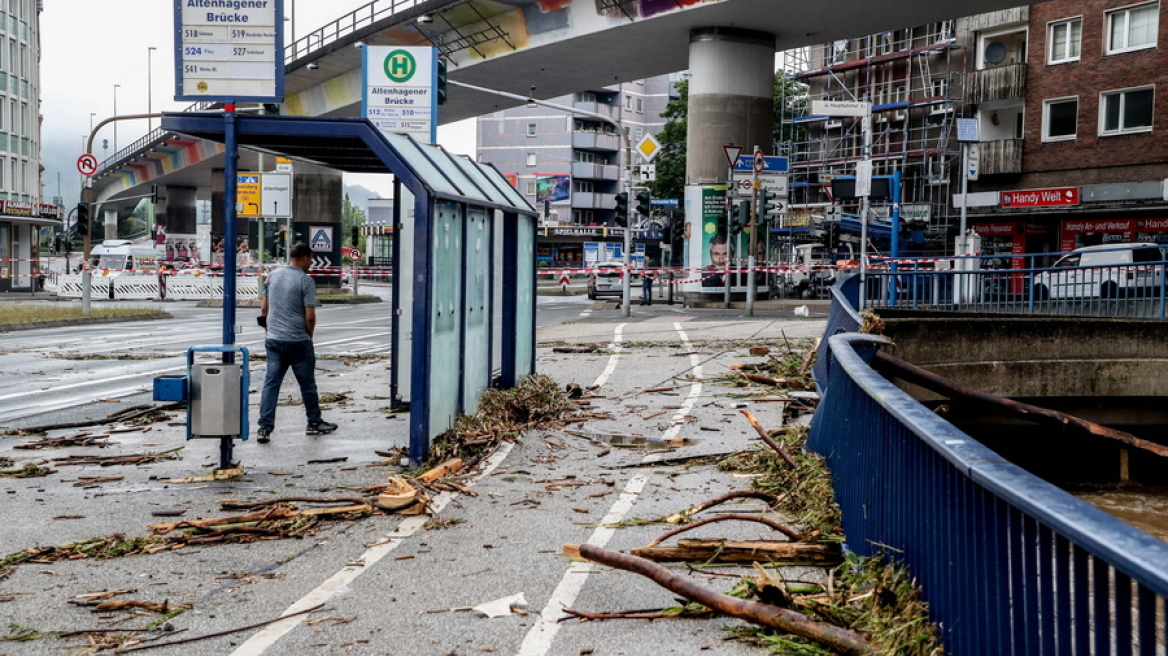 Γερμανία: Η κλιματική αλλαγή φταίει για τις φονικές πλημμύρες λένε υπουργοί