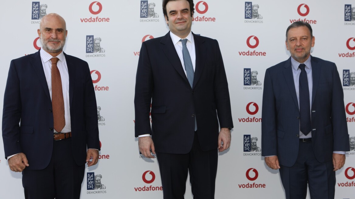 Δημόκριτος - Vodafone: Συνεργάζονται για τη δημιουργία του «Giga Campus»