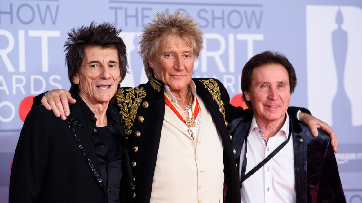 «Faces»: Ξανά μαζί οι Rod Stewart, Ron Wood και Kenney Jones για νέες ηχογραφήσεις