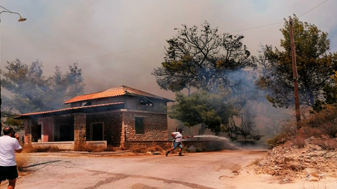 Φωτιά και στην Ερμιονίδα Αργολίδας - Δείτε φωτογραφίες