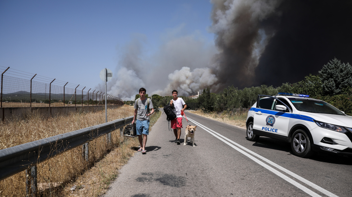 Φωτιά στη Βαρυμπόμπη - ΑΔΜΗΕ: Κανονικά λειτουργούν πάλι τα κυκλώματα που επηρεάστηκαν από τη φωτιά