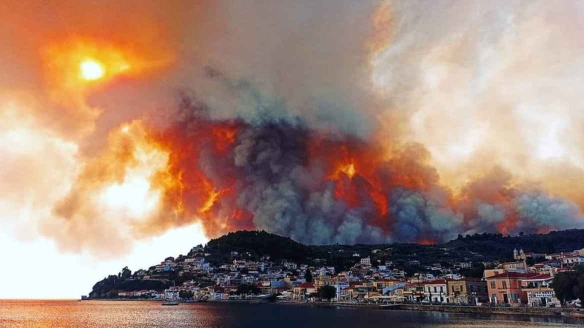 Μεγάλες φωτιές σε Μάνη, Μεσσηνία και Εύβοια: Απομακρύνθηκαν κάτοικοι - Μάχη με τις αναζωπυρώσεις