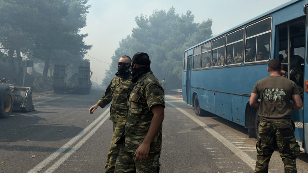 Ρίχνεται και ο στρατός στη μάχη με τις πυρκαγιές - Κακούργημα και πάλι ο εμπρησμός - Στην Ηλεία  ο Μητσοτάκης