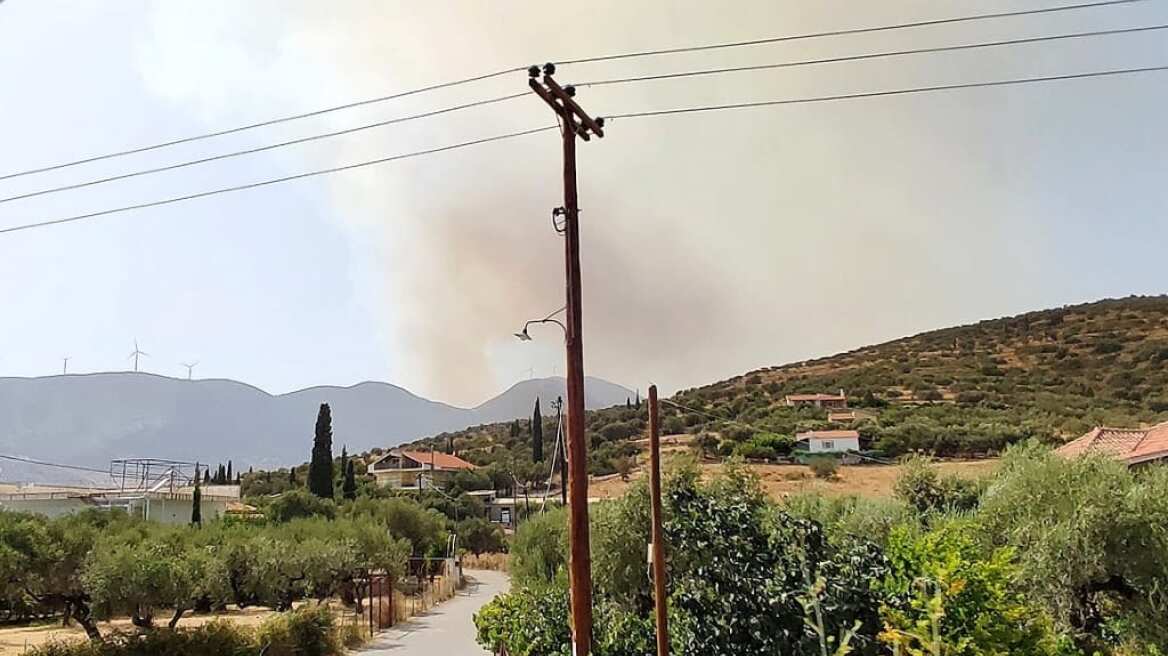 Φωτιά στη Φωκίδα: Συνελήφθη ύποπτος για την πρόκληση της φωτιάς - Εκτελούσε εργασίες σιδηρουργίας