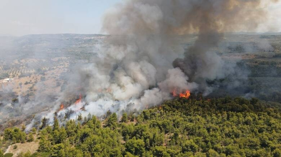 Πολιτική Προστασία: Ποιές περιοχές είναι «στο κόκκινο» για εκδήλωση πυρκαγιάς την Παρασκευή