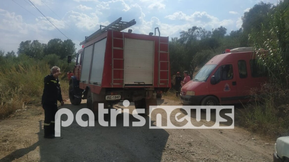 Φωτιά στην Αρχαία Ολυμπία: Υπό έλεγχο το πύρινο μέτωπο