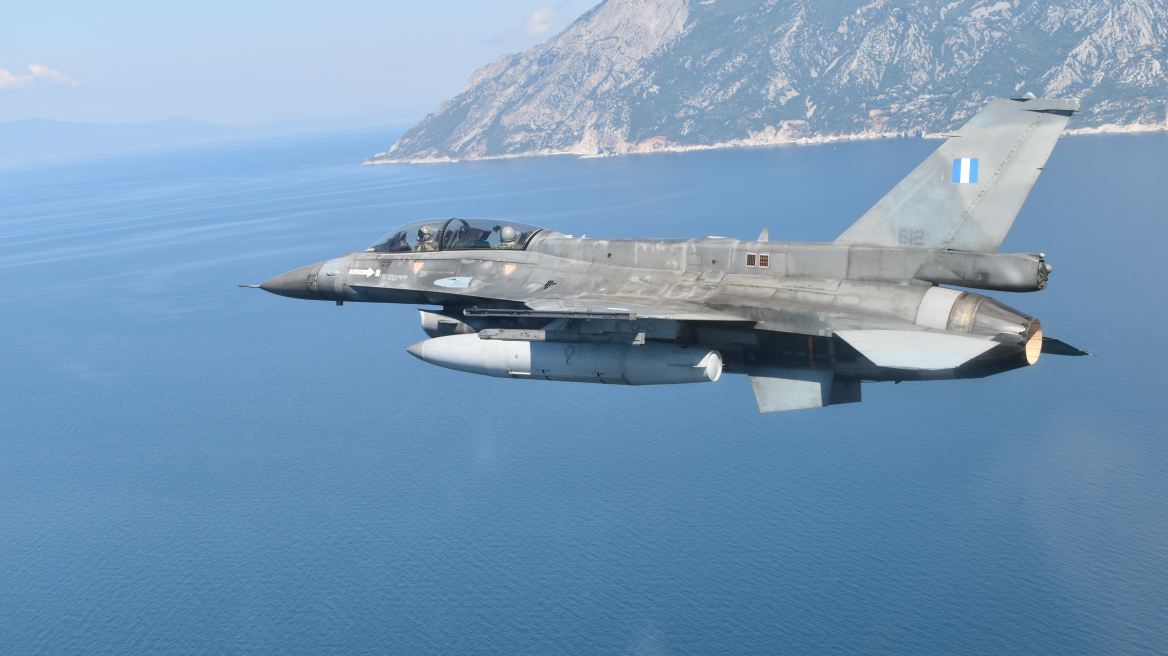 Υπερπτήσεις τουρκικών F-16 πάνω από ελληνικά νησιά