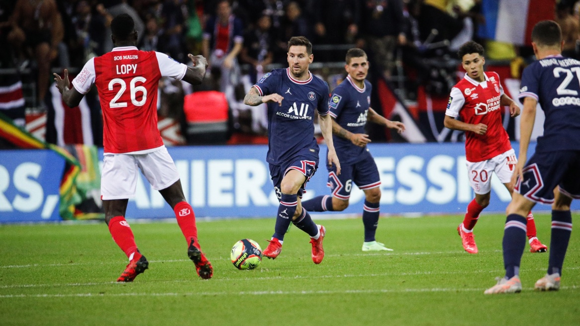 Ligue 1, Ρεμς-Παρί 0-2 : Στο ντεμπούτο του Μέσι, έλαμψε ο Εμπαπέ! - Δείτε τα γκολ