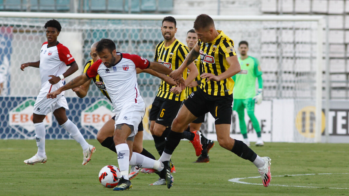 Βόλος-ΑΕΚ 4-3: Φιλική ήττα και... καμπάνες για την άμυνα της Ένωσης