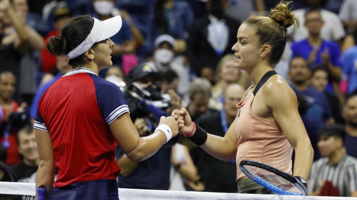 US Open: Το απίθανο ρεκόρ που σημειώθηκε στον αγώνα Σάκκαρη-Αντρεέσκου