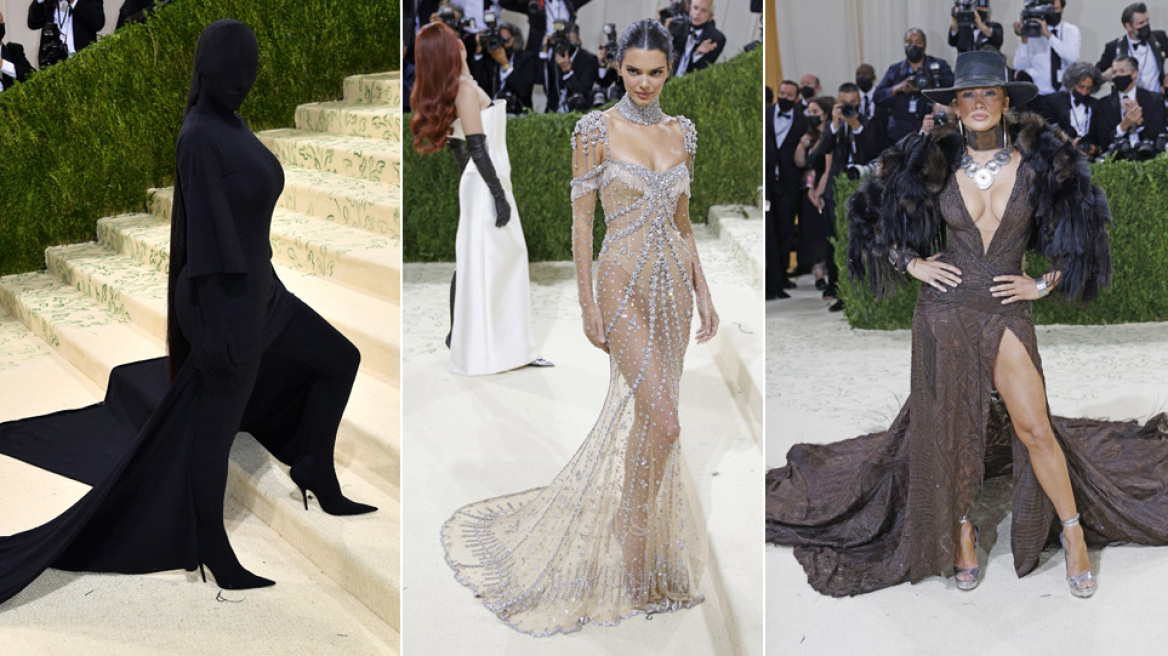 Met Gala: Η «κατράμι» εμφάνιση της Κιμ Καρντάσιαν, η αιθέρια Κένταλ Τζέντερ και η... καουμπόισσα JLo