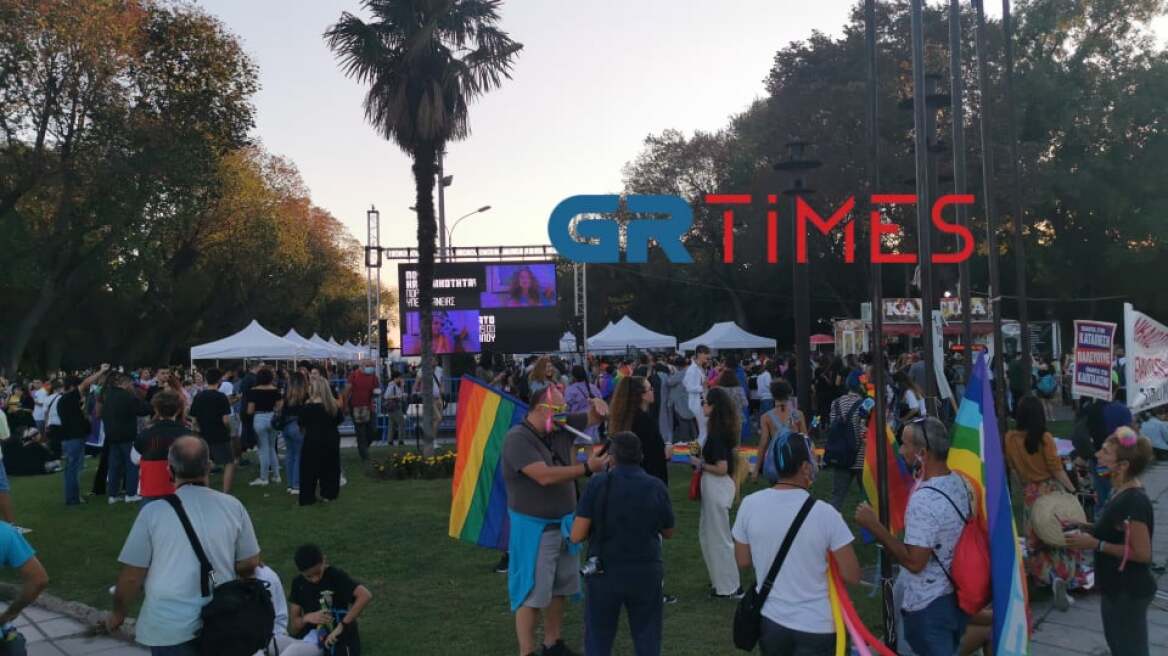 Thessaloniki Pride: Με μεγάλη συμμετοχή η φετινή πορεία «υπερηφάνειας»