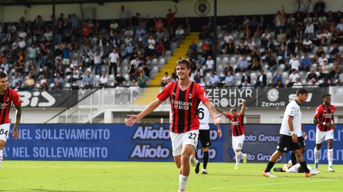 Serie A, Σπέτσια-Μίλαν 1-2: «Έπιασε» κορυφή  με την... αύρα του Μαλντίνι - Δείτε τα γκολ