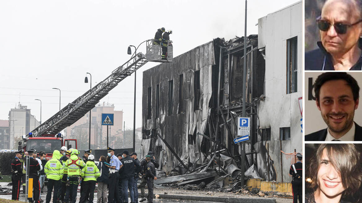  Συντριβή αεροπλάνου στο Μιλάνο: Μεταξύ των νεκρών Ρουμάνος μεγιστάνας, η γυναίκα του και ο γιος του