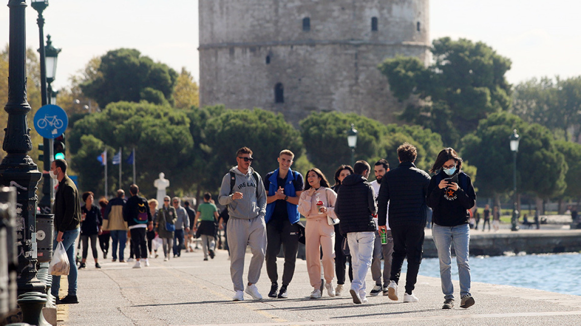 Σε υψηλό τριμήνου η αύξηση διασποράς κορωνοϊού στη Θεσσαλονίκη