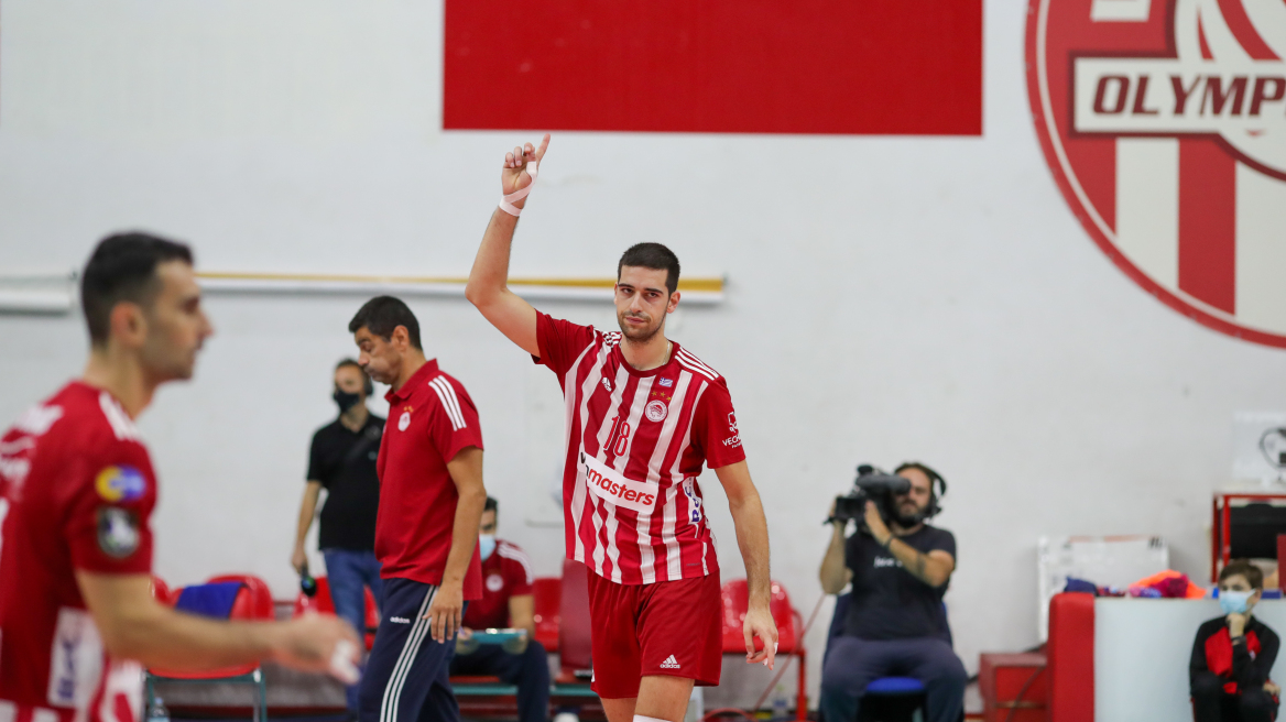 Volleyball Champions League, Ολυμπιακός-Μλάντοστ 3-0: Άνετη πρόκριση για «ερυθρόλευκους»