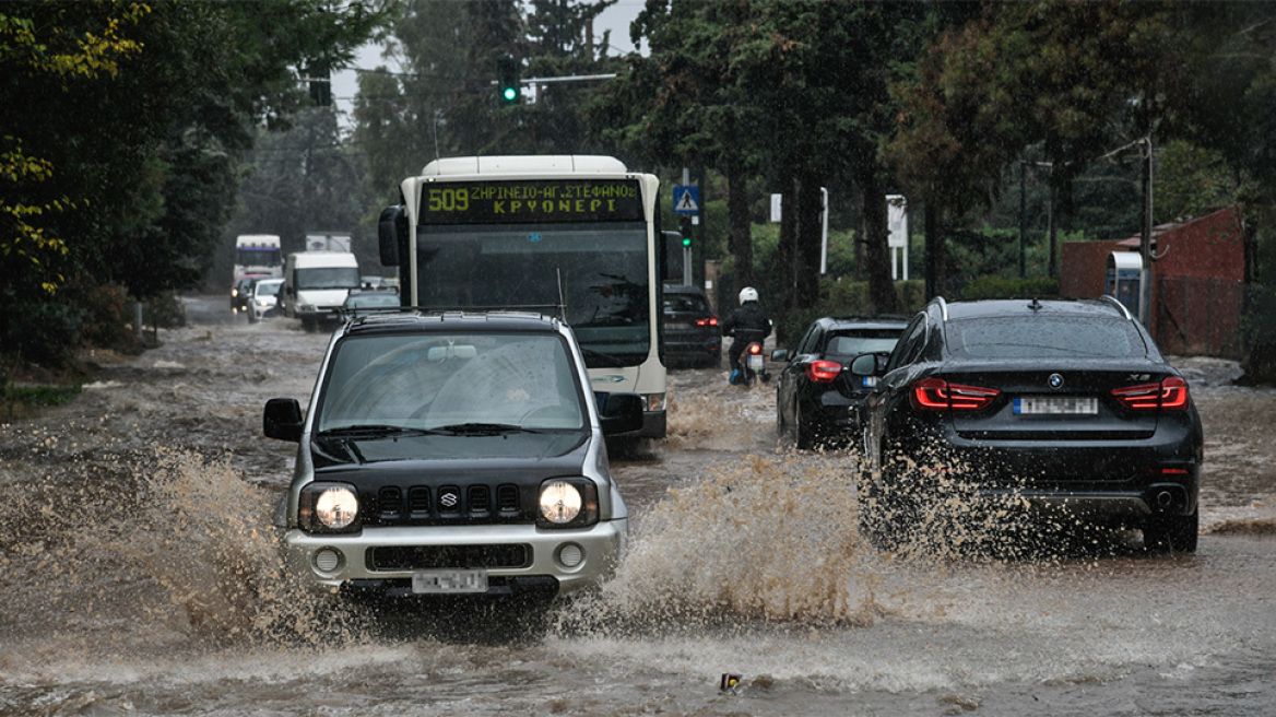 Meteo: Αεροχείμαρρος θα προκαλέσει μεγάλα ύψη βροχής στη νοτιοανατολική Ευρώπη και τη Δυτική Ελλάδα