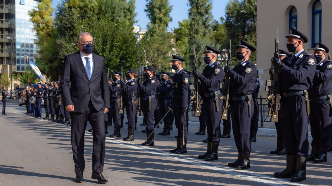 Θεοδωρικάκος στην γιορτή του πολιούχου της ΕΛΑΣ: Η Αστυνομία παρεμβαίνει όταν οι νόμοι παραβιάζονται