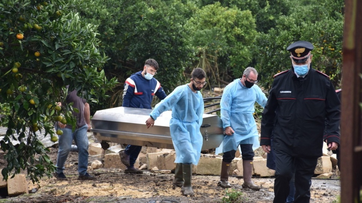 Ένας νεκρός από τη σφοδρή καταιγίδα στη Σικελία - Δείτε βίντεο