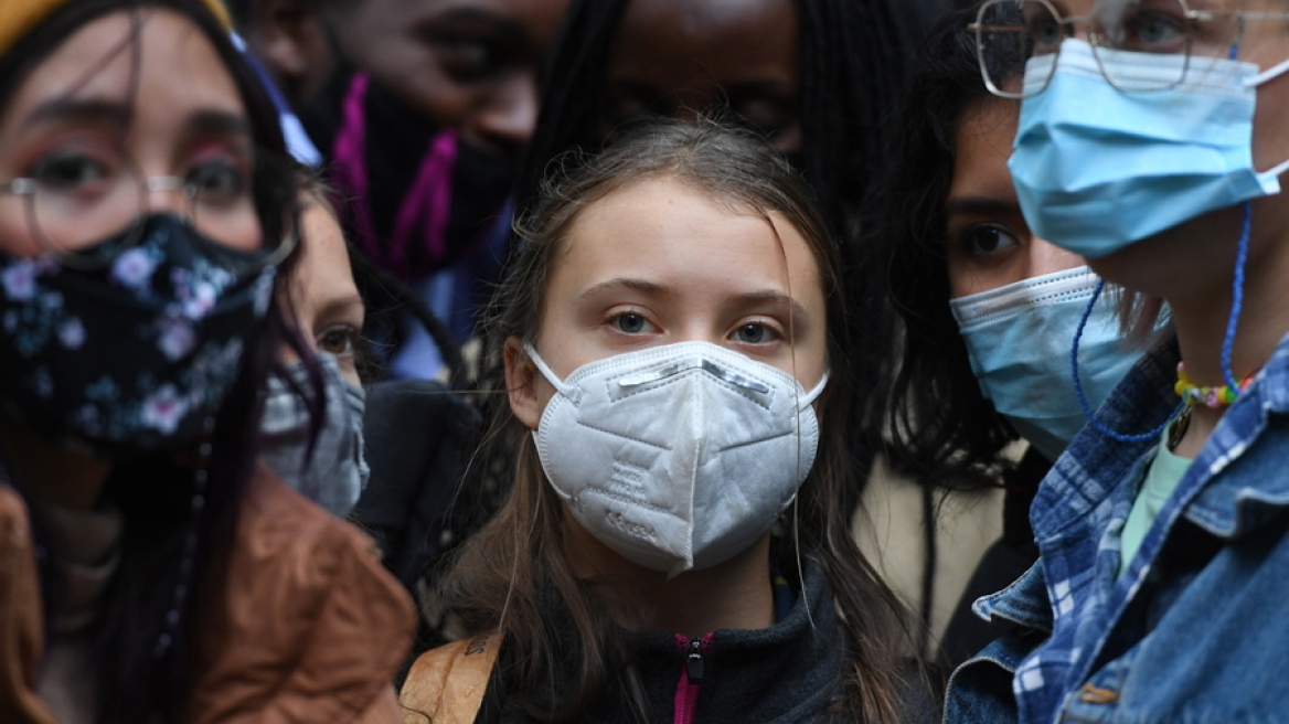  Η Γκρέτα Τούνμπεργκ στη Γλασκώβη καταγγέλλει τους παγκόσμιους ηγέτες για αποτυχία στην κλιματική αλλαγή