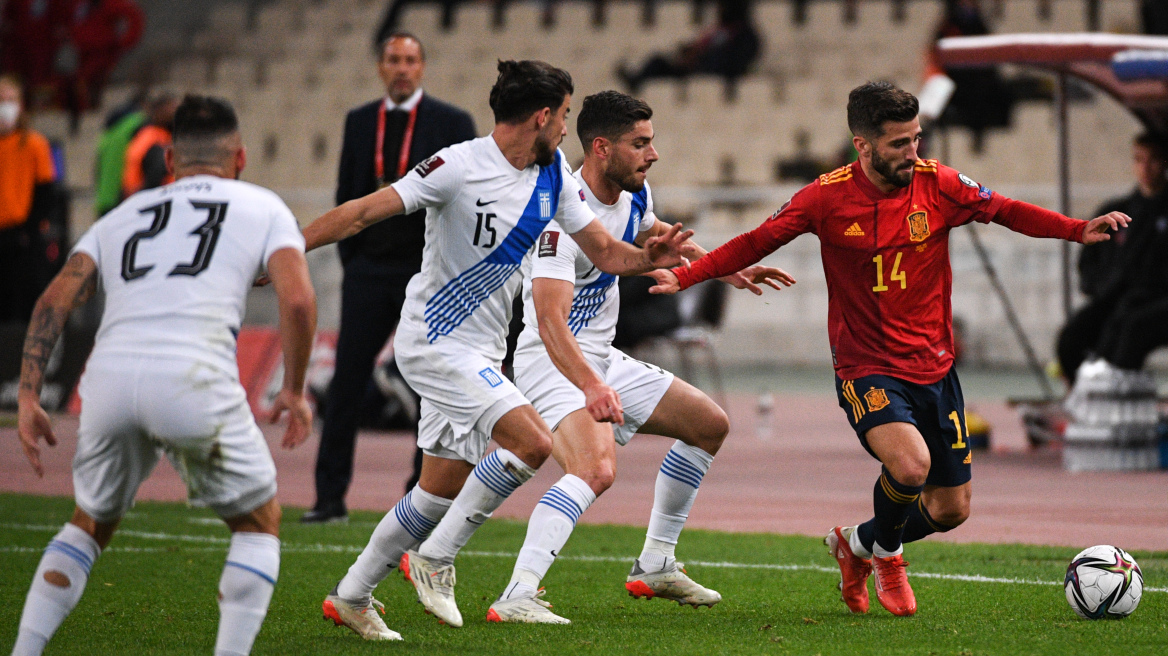 Προκριματικά Μουντιάλ,  Ελλάδα-Ισπανία 0-1: Άδοξο «αντίο» για την Εθνική  - Δείτε το γκολ