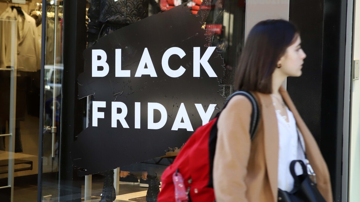 Black Friday: Στο 80-85% του 2019 τα φετινά εβδομαδιαία επίπεδα τζίρου 