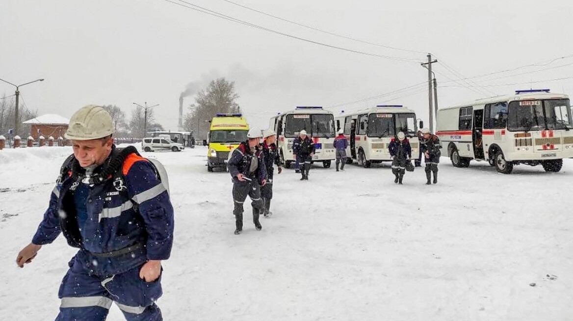 Δυστύχημα σε ανθρακωρυχείο στη Σιβηρία: Έξι νεκροί, 49 εγκλωβισμένοι με τους οποίους έχει χαθεί η επικοινωνία