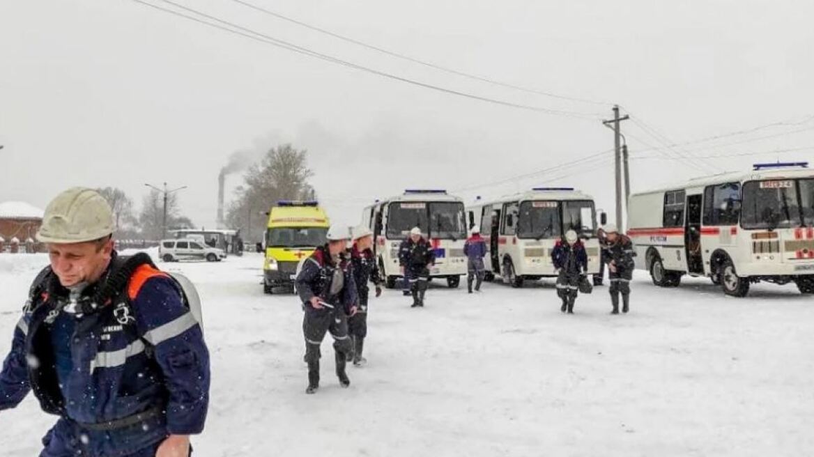 Ασύλληπτη τραγωδία στη Σιβηρία, ξεπέρασαν τους 50 οι νεκροί μετά το δυστύχημα στο ανθρακωρυχείο ενώ δεκάδες αγνοούνται 