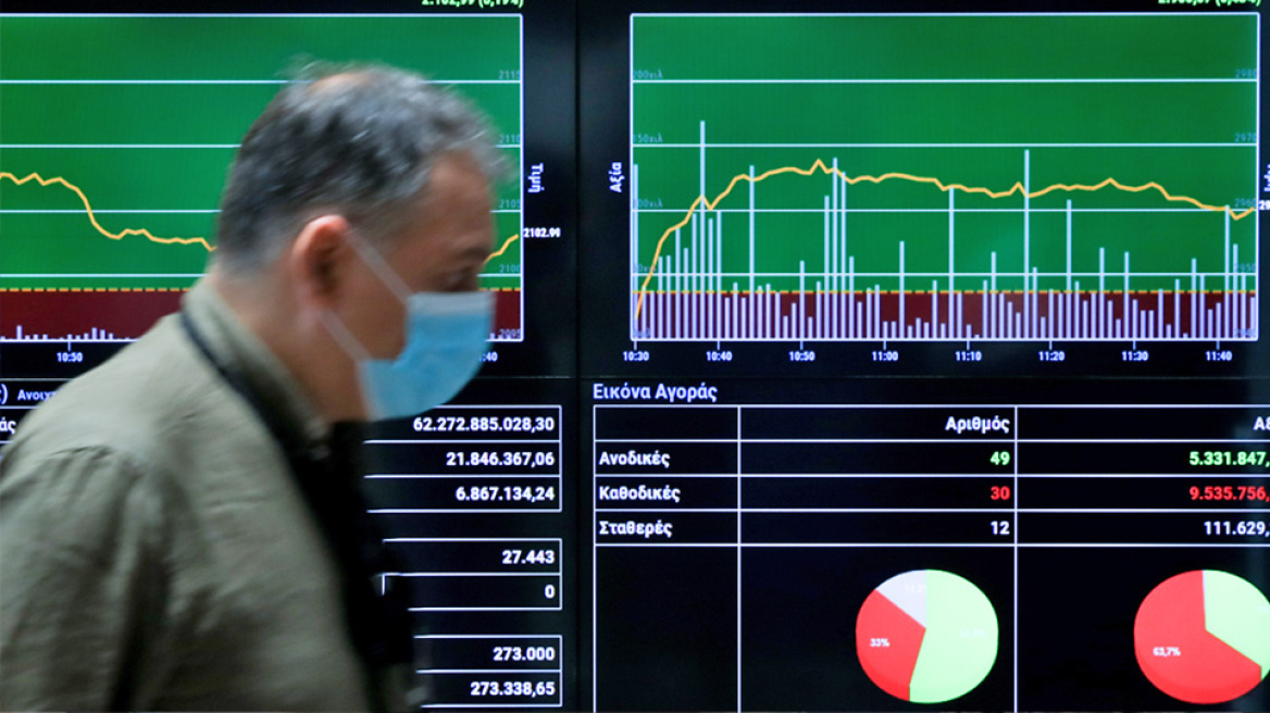 Χρηματιστήριο Αθηνών: Στη δίνη της ύφεσης και του πληθωρισμού - «Κοκκίνισαν» οι δείκτες