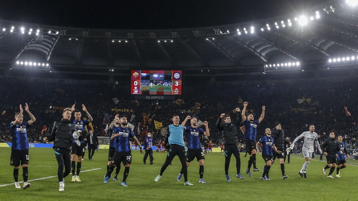 Serie A, Ρόμα-Ίντερ 0-3: Παρέλαση στην Αιώνια Πόλη - Δείτε τα γκολ