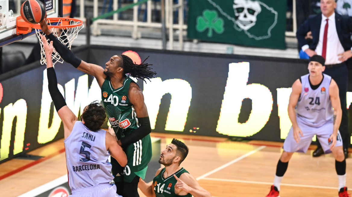 Euroleague, Παναθηναϊκός-Μπαρτσελόνα 82-85: Πάλεψε, αλλά έχασε και πάλι