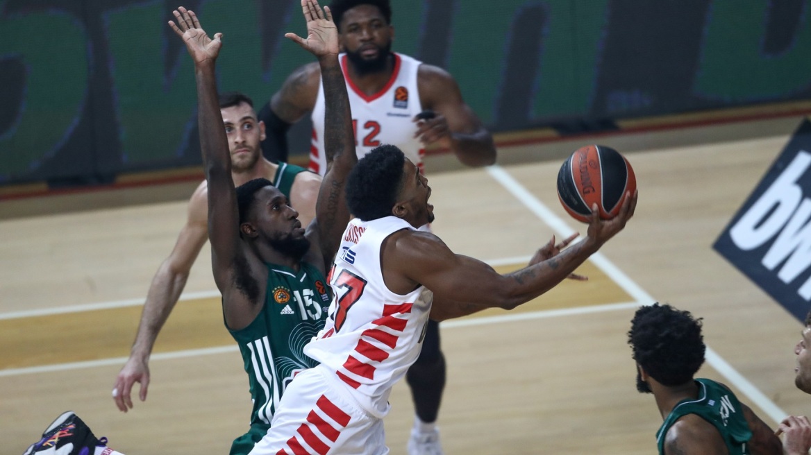 Euroleague, Παναθηναϊκός-Ολυμπιακός 65-84: Άλλη κλάση οι «ερυθρόλευκοι»...