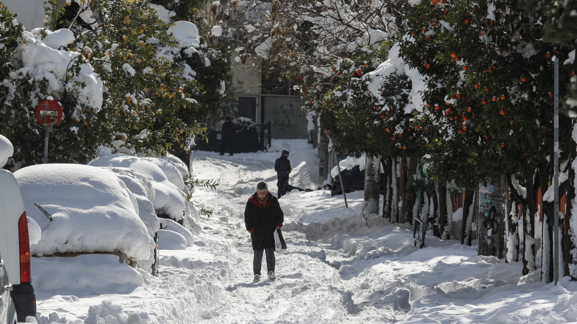 Κακοκαιρία Ελπίς - Χιόνια: Η Τετάρτη η πιο δύσκολη μέρα λόγω παγετού 