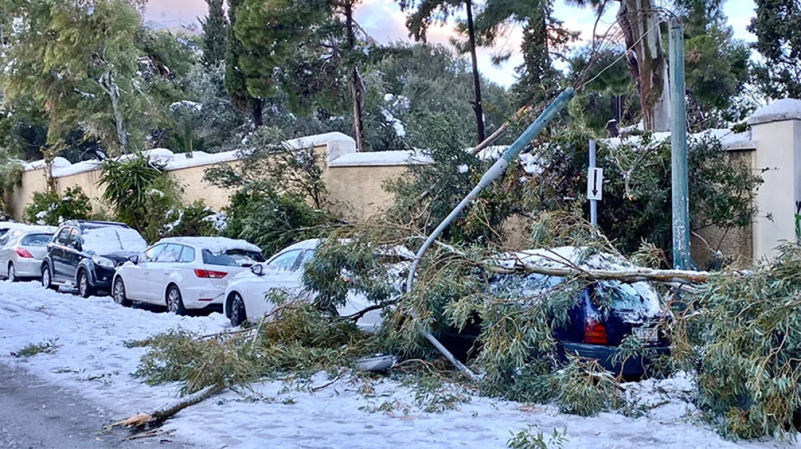 Κακοκαιρία «Ελπίς»: Σχεδόν 1.000 νοικοκυριά χωρίς ρεύμα για 4η μέρα στην Αττική!