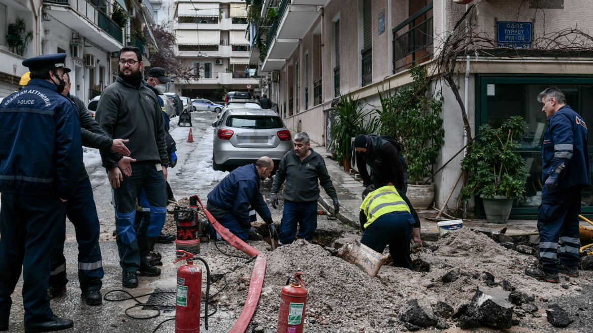 Διαρροή αερίου στο Παγκράτι: Λήξη συναγερμού, οι κάτοικοι επέστρεψαν στα σπίτια τους