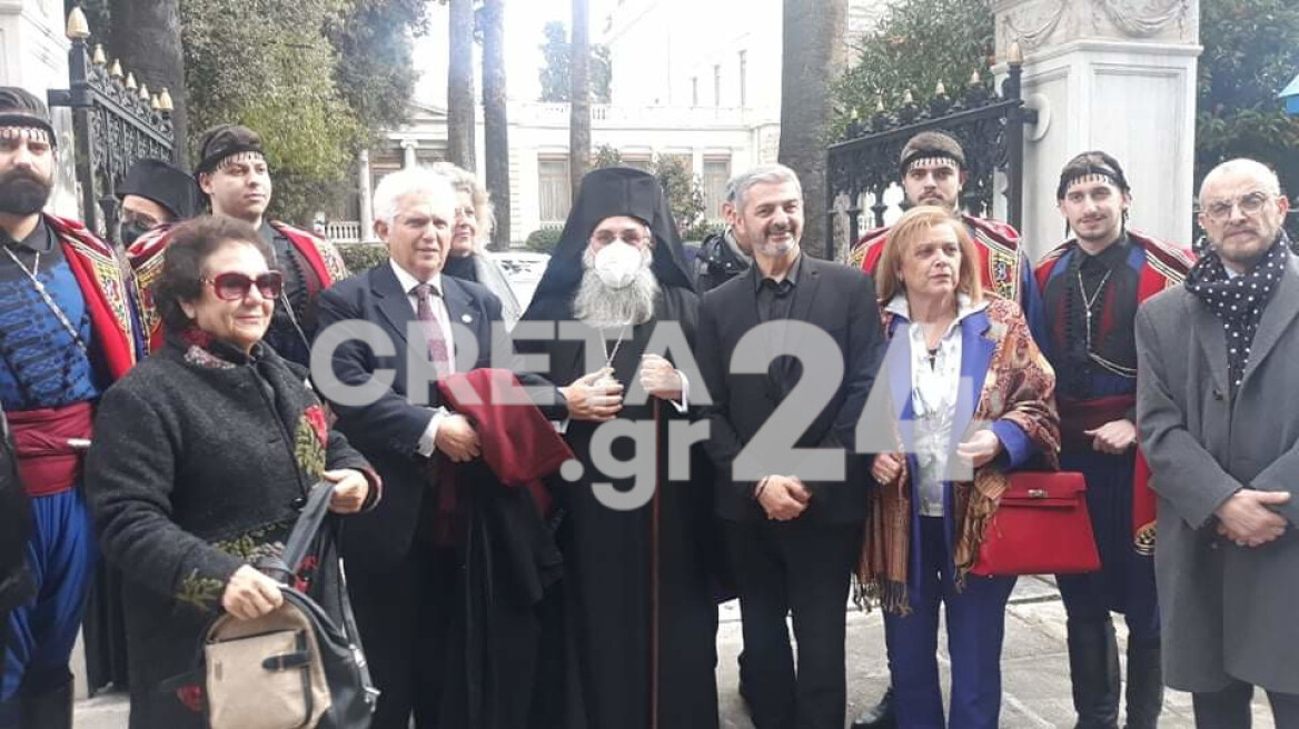 Αρχιεπίσκοπος Κρήτης Ευγένιος από το Προεδρικό Μέγαρο: «Να κοιτάζουμε μπροστά για το καλό της πατρίδας»