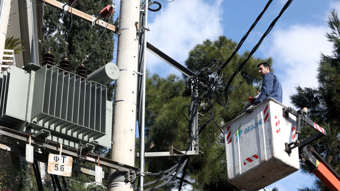 Κακοκαιρία Ελπίς: Σε απαλλαγή των πληγέντων από τα τέλη χρήσης δικτύου, προσανατολίζεται ο ΔΕΔΔΗΕ