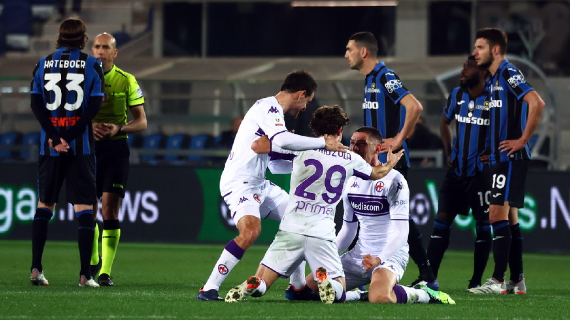 Copa Italia, Aταλάντα - Φιορεντίνα 2-3: Οι Βιόλα απέκλεισαν με «buzzer beater» την προσεχή αντίπαλο του Ολυμππιακού