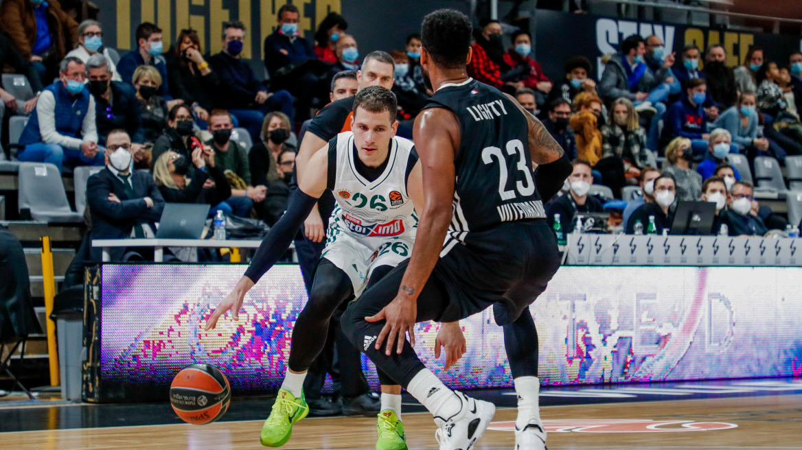 Euroleague, Βιλερμπάν-Παναθηναϊκός 63-76: Έκανε... σεφτέ εκτός έδρας!