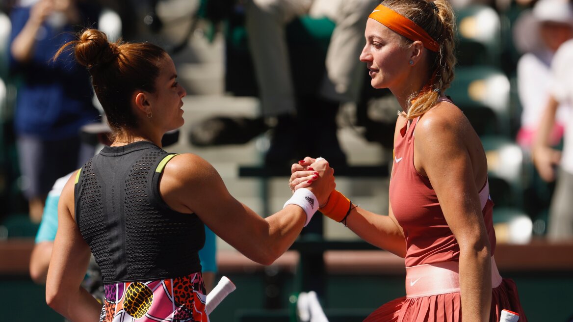 Indian Wells, Σάκκαρη - Κβίτοβα 2-0: Απόλυτη κυρίαρχος