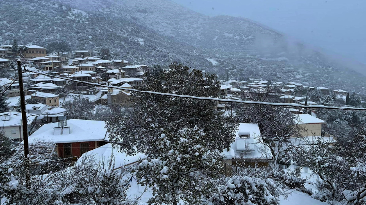 Κακοκαιρία:  Σαββατοκύριακο με το θερμόμετρο να φλερτάρει με το «μηδέν» - Πού θα χιονίσει