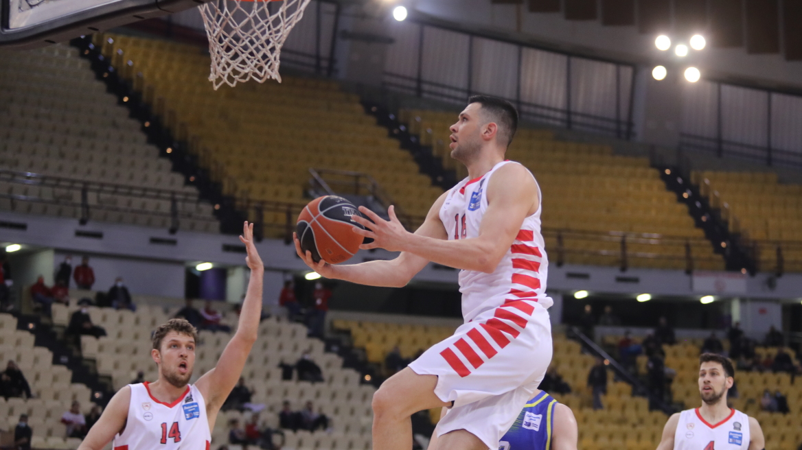 Stoiximan Basket League, Ολυμπιακός - Περιστέρι 104-85: Διατήρησε ρυθμό ενόψει Μπαρτσελόνα με «100άρα»