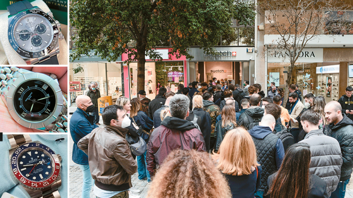 Ρολογομανία: Αγοράζουν μεταχειρισμένα με €60.000 αντί να περιμένουν καινούρια με €10.000