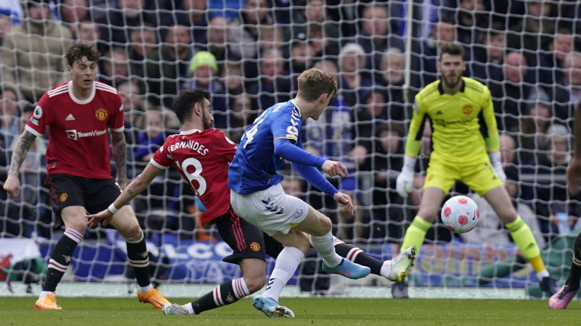 Premier League, Έβερτον–Μάντσεστερ Γιουνάιτεντ 1-0: Νέο πάθημα και ελπίδα σωτηρίας