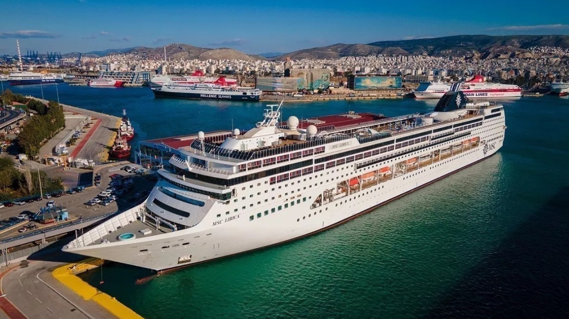 MSC Cruises: Για πρώτη φορά home port από το λιμάνι του Πειραιά με το MSC Lirica