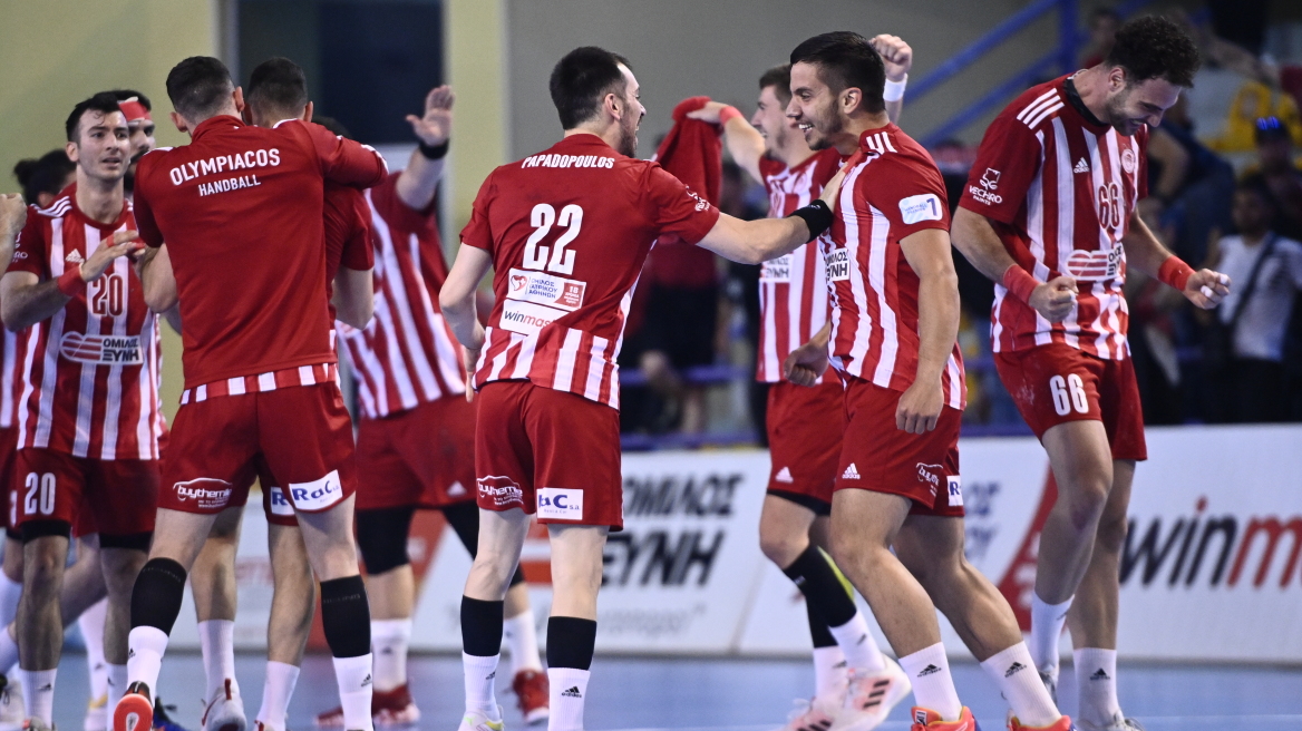 Handball Premier: Στο 2-0 ο Ολυμπιακός στη σειρά τελικών με την ΑΕΚ 