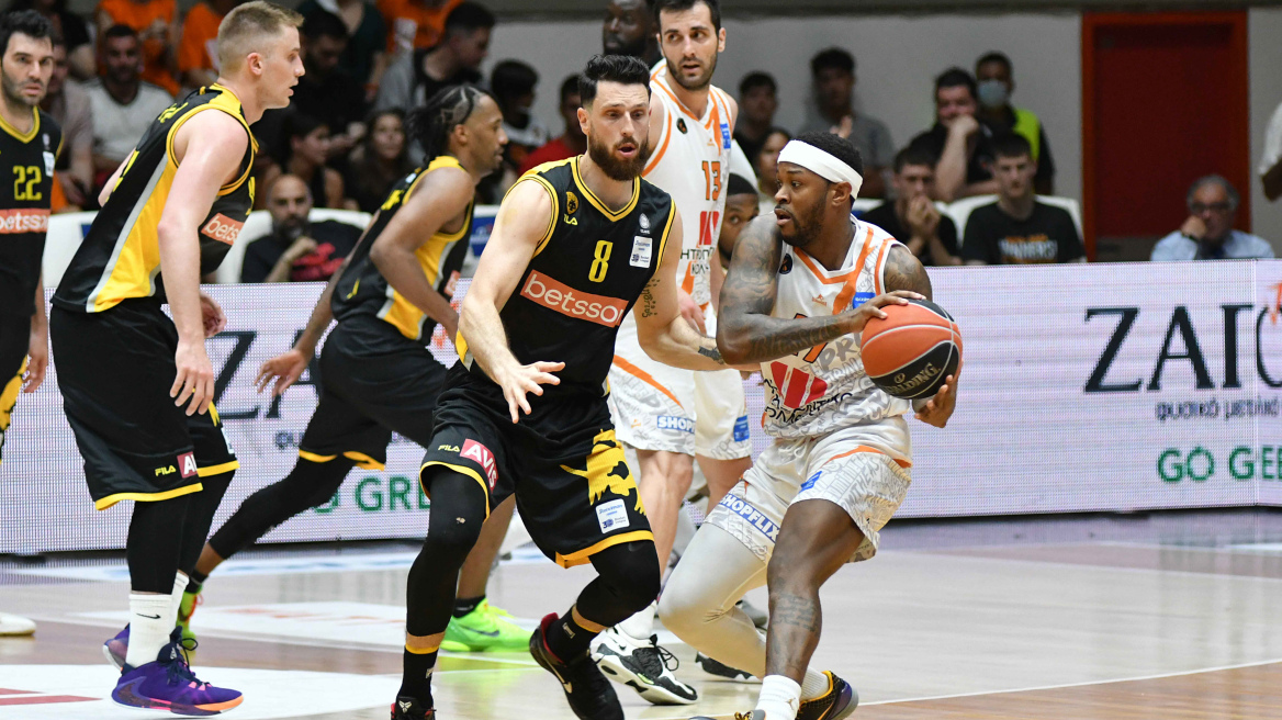  Stoiximan Basket League, Προμηθέας - ΑΕΚ 77-75: Στα ημιτελικά οι Πατρινοί 